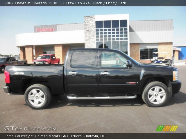 2007 Chevrolet Silverado 1500 LTZ Crew Cab 4x4 in Black
