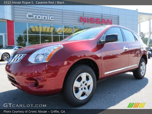 2013 Nissan Rogue S in Cayenne Red