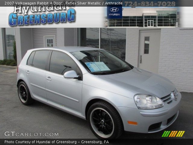 2007 Volkswagen Rabbit 4 Door in Reflex Silver Metallic