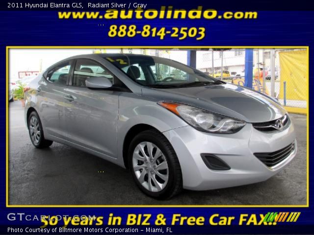 2011 Hyundai Elantra GLS in Radiant Silver