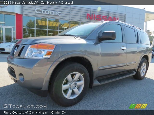 2013 Nissan Armada SV in Gun Metallic