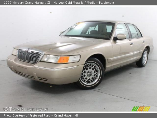 1999 Mercury Grand Marquis GS in Harvest Gold Metallic