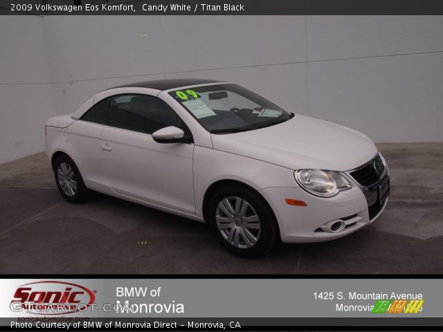 2009 Volkswagen Eos Komfort in Candy White