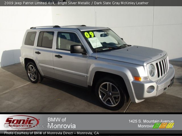2009 Jeep Patriot Limited 4x4 in Bright Silver Metallic