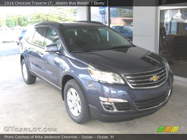 2014 Chevrolet Traverse LT in Atlantis Blue Metallic