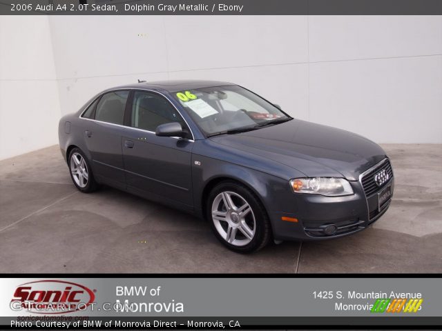2006 Audi A4 2.0T Sedan in Dolphin Gray Metallic