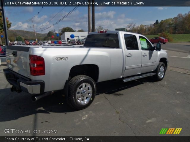 2014 Chevrolet Silverado 3500HD LTZ Crew Cab 4x4 in Silver Ice Metallic