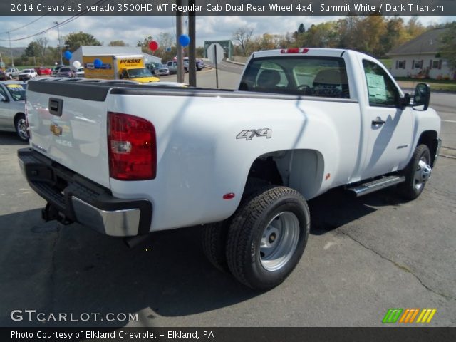 2014 Chevrolet Silverado 3500HD WT Regular Cab Dual Rear Wheel 4x4 in Summit White