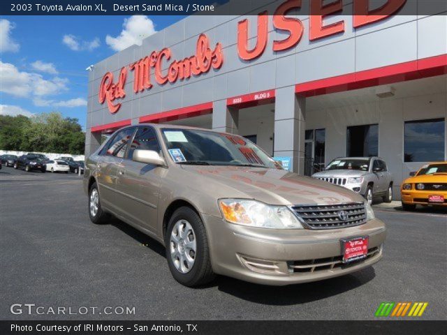 2003 Toyota Avalon XL in Desert Sand Mica