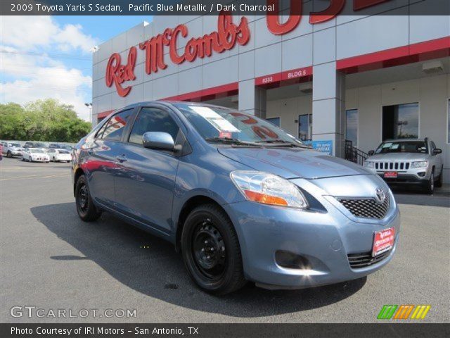 2009 Toyota Yaris S Sedan in Pacific Blue Metallic