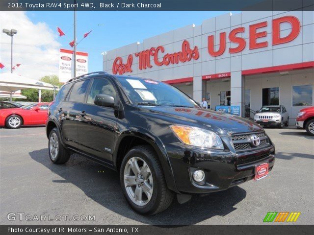 2012 Toyota RAV4 Sport 4WD in Black
