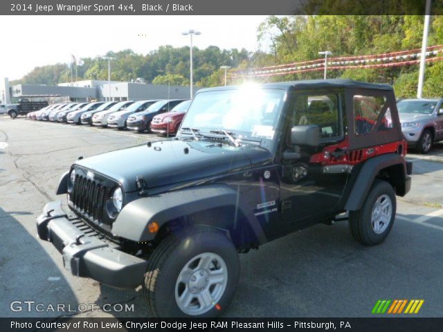 2014 Jeep Wrangler Sport 4x4 in Black