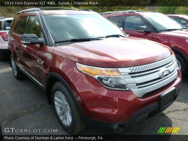 2014 Ford Explorer XLT 4WD in Sunset