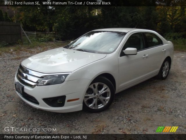 2012 Ford Fusion SE in White Platinum Tri-Coat