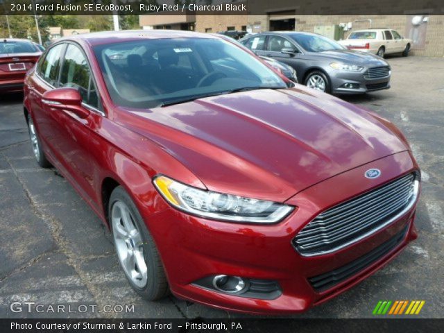 2014 Ford Fusion SE EcoBoost in Ruby Red