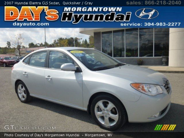 2007 Hyundai Elantra GLS Sedan in Quicksilver