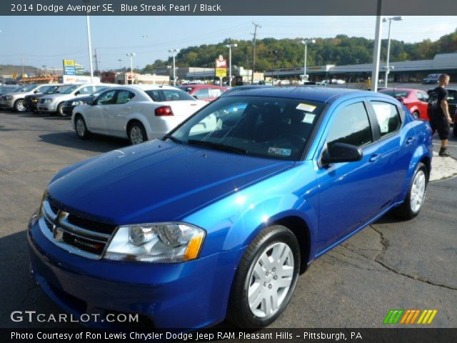 2014 Dodge Avenger SE in Blue Streak Pearl