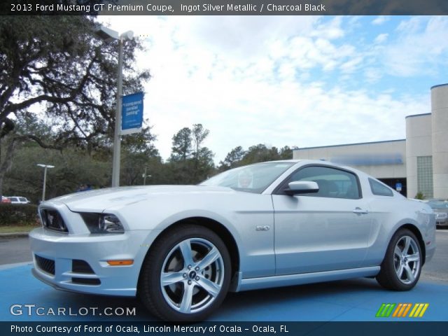 2013 Ford Mustang GT Premium Coupe in Ingot Silver Metallic