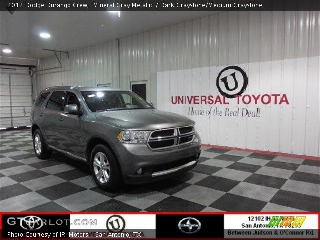 2012 Dodge Durango Crew in Mineral Gray Metallic