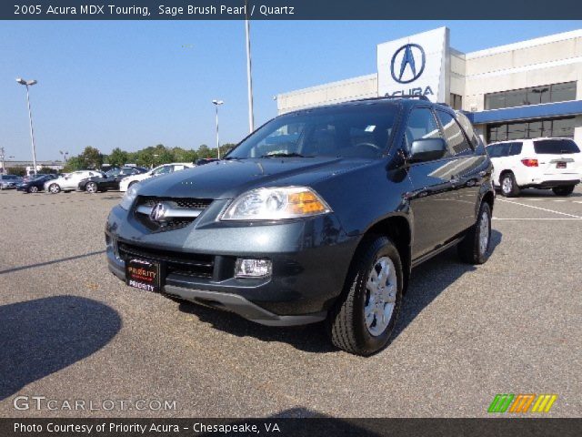 2005 Acura MDX Touring in Sage Brush Pearl