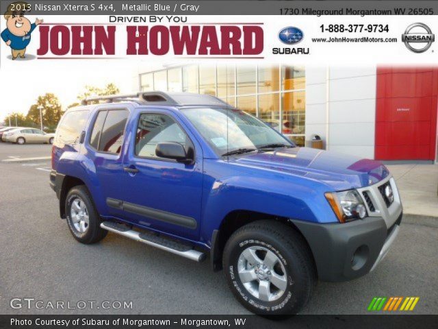 2013 Nissan Xterra S 4x4 in Metallic Blue