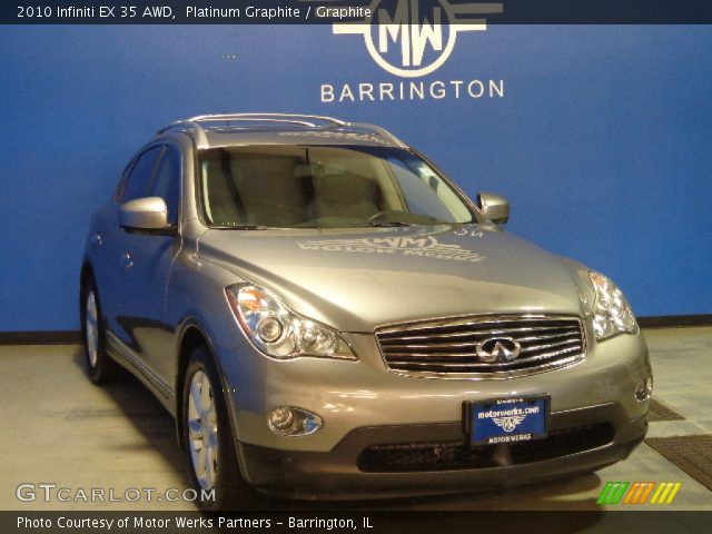 2010 Infiniti EX 35 AWD in Platinum Graphite