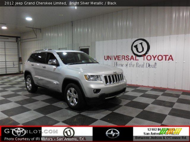 2012 Jeep Grand Cherokee Limited in Bright Silver Metallic