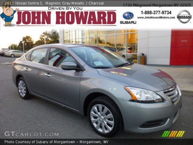 2013 Nissan Sentra S in Magnetic Gray Metallic