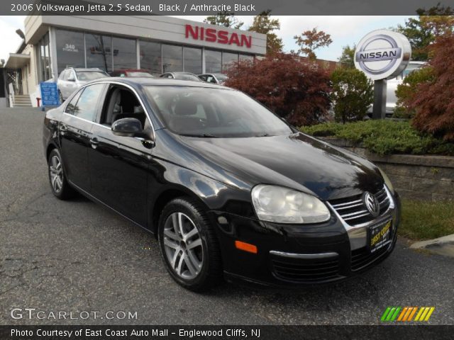 2006 Volkswagen Jetta 2.5 Sedan in Black