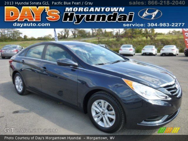 2013 Hyundai Sonata GLS in Pacific Blue Pearl