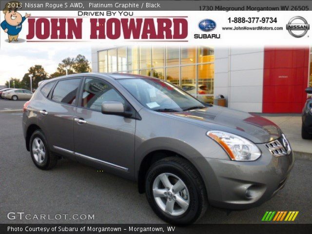 2013 Nissan Rogue S AWD in Platinum Graphite