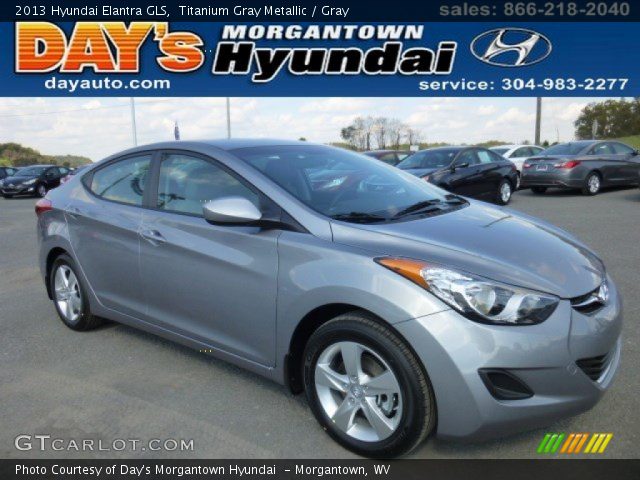2013 Hyundai Elantra GLS in Titanium Gray Metallic