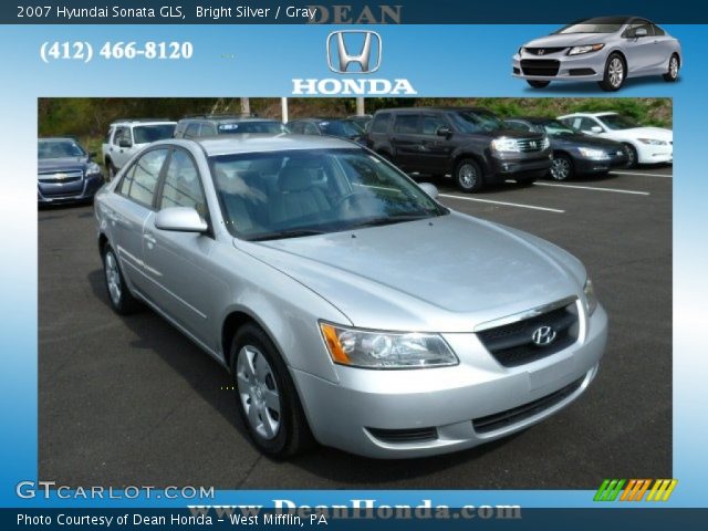 2007 Hyundai Sonata GLS in Bright Silver