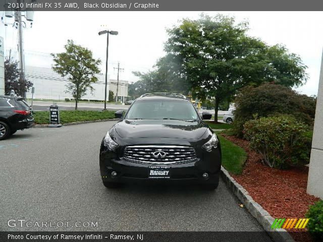 2010 Infiniti FX 35 AWD in Black Obsidian