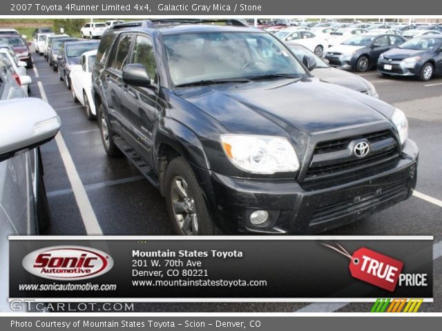 2007 Toyota 4Runner Limited 4x4 in Galactic Gray Mica