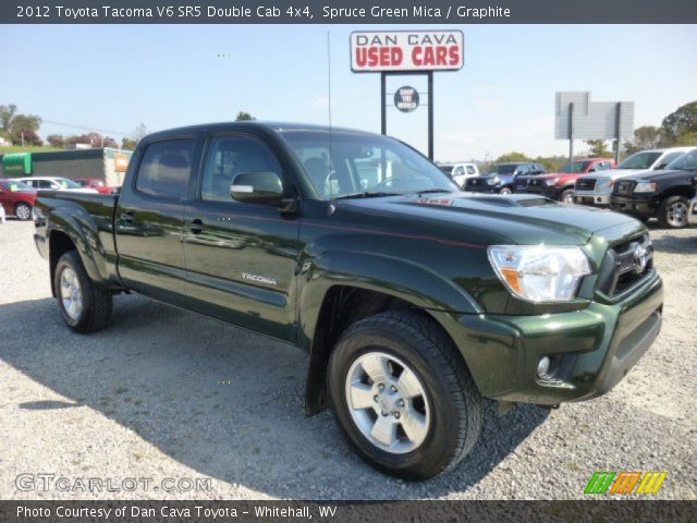 2012 Toyota Tacoma V6 SR5 Double Cab 4x4 in Spruce Green Mica