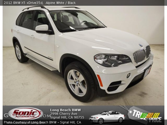 2012 BMW X5 xDrive35d in Alpine White