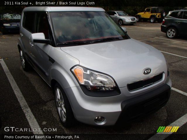 2011 Kia Soul + in Bright Silver
