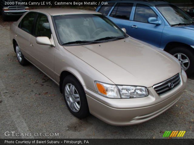 2000 Toyota Camry LE V6 in Cashmere Beige Metallic