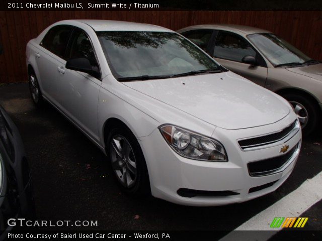 2011 Chevrolet Malibu LS in Summit White