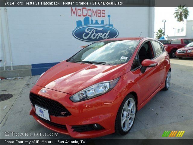 2014 Ford Fiesta ST Hatchback in Molten Orange