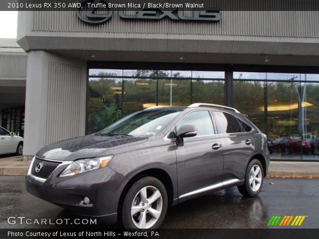 2010 Lexus RX 350 AWD in Truffle Brown Mica