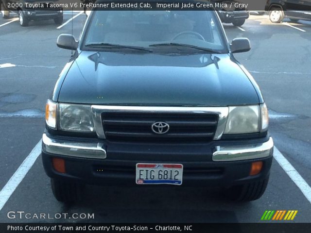 2000 Toyota Tacoma V6 PreRunner Extended Cab in Imperial Jade Green Mica