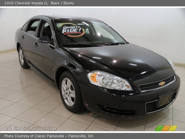 2009 Chevrolet Impala LS in Black
