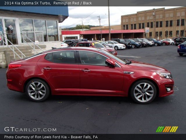 2014 Kia Optima SX Turbo in Remington Red
