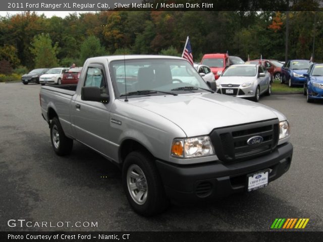 2011 Ford Ranger XL Regular Cab in Silver Metallic