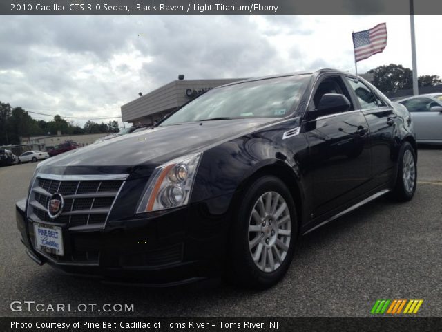 2010 Cadillac CTS 3.0 Sedan in Black Raven