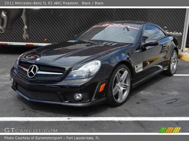 2011 Mercedes-Benz SL 63 AMG Roadster in Black