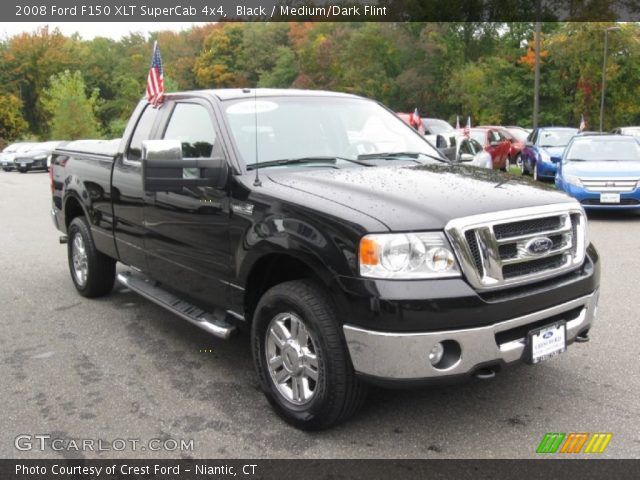 2008 Ford F150 XLT SuperCab 4x4 in Black