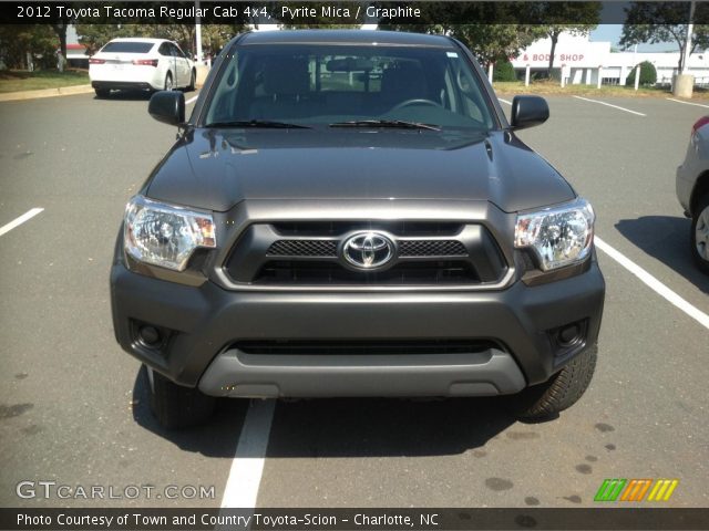 2012 Toyota Tacoma Regular Cab 4x4 in Pyrite Mica